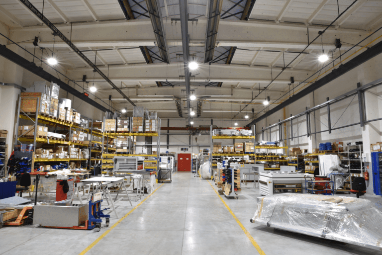 warehouse lighting