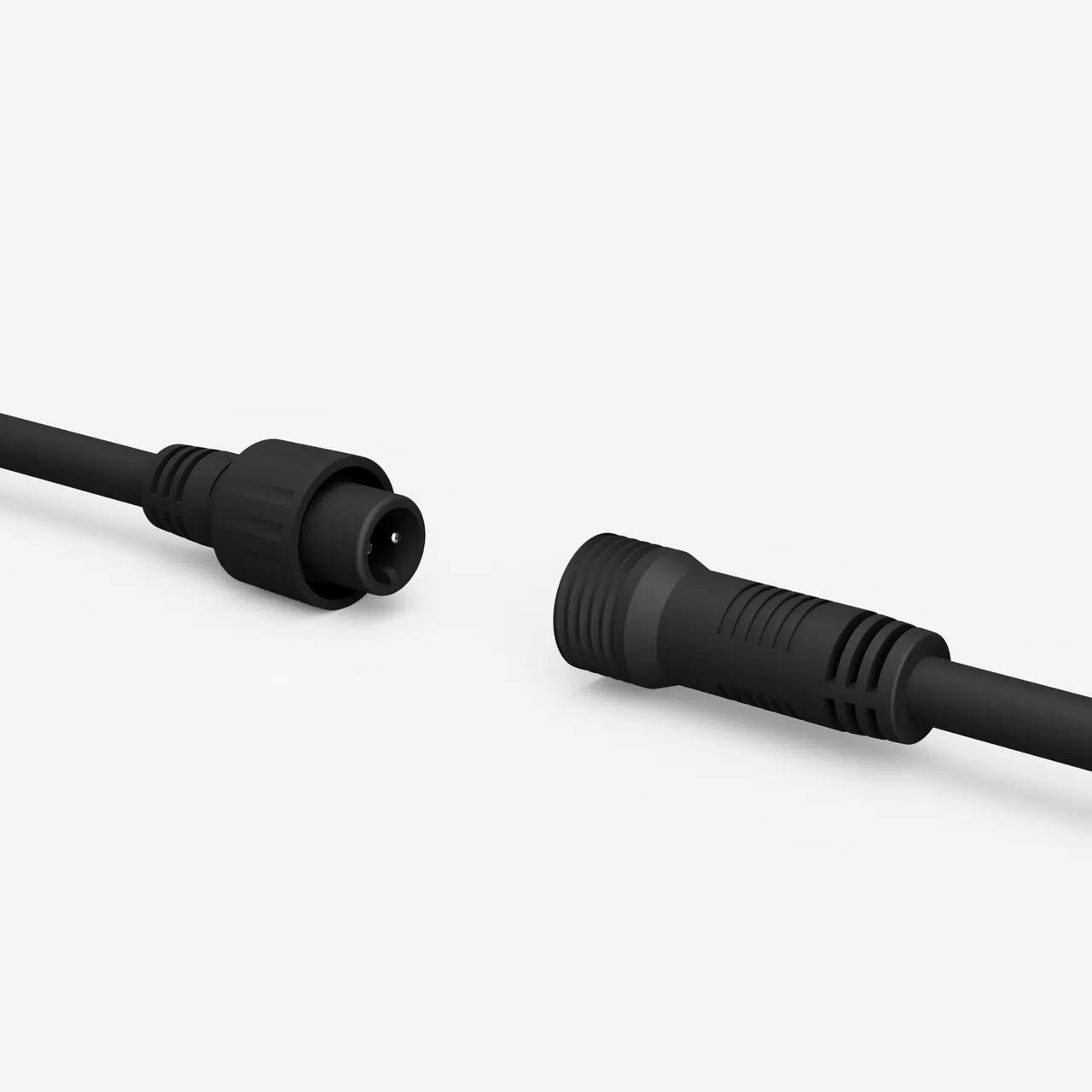 Black Festoon Lights - 5M / 10M / 20M - 500mm Spacing