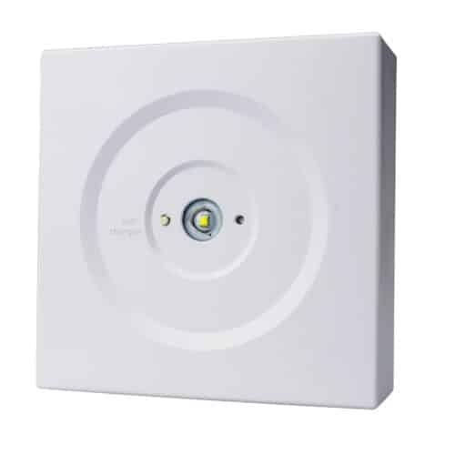 Self Test Emergency Downlight Surface Mounted 5W White 6000K