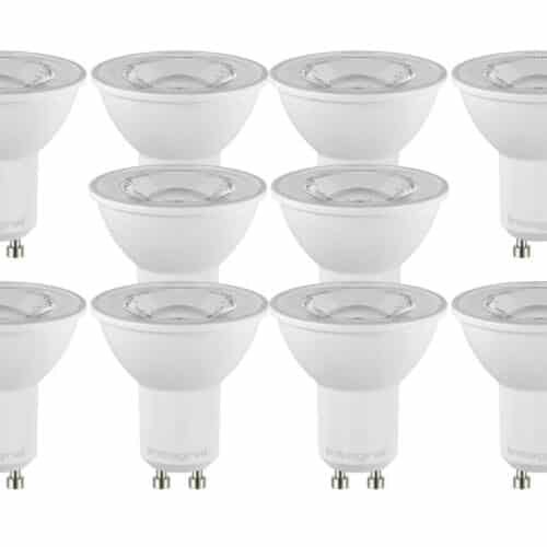 10 PACK of GU10 Dimmable LED Bulbs 6W - Warm White / Natural White / Cool White