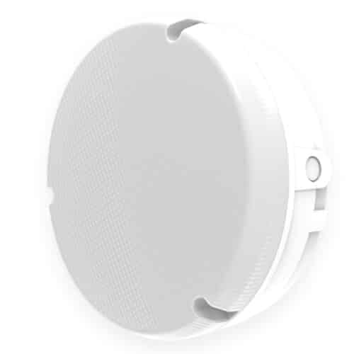12W Utility LED Bulkhead Round CCT Tri Colour IP65 - Standard (White or Black)