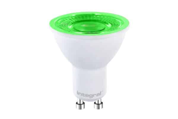 Green GU10 LED Bulb 5W Non-Dimmable