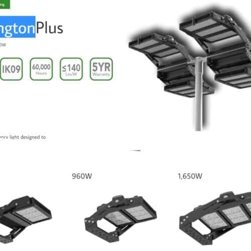 1650W INVENTRONICS Professional Stadium LED Floodlight