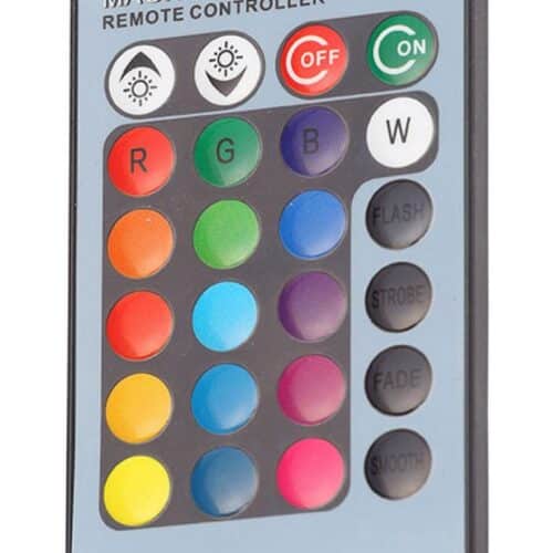 RGBW LED Wall Light Up/Down Dimmable with Remote Control