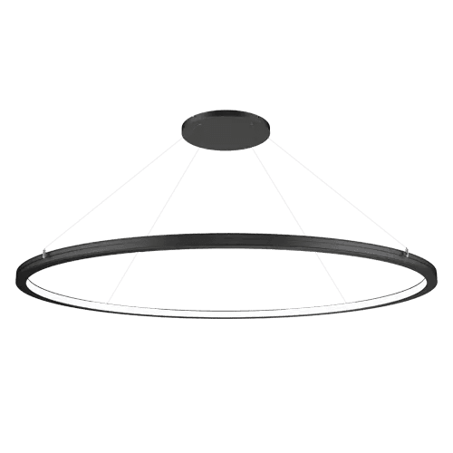 LED Ring Pendant 100W Inwards Illumination